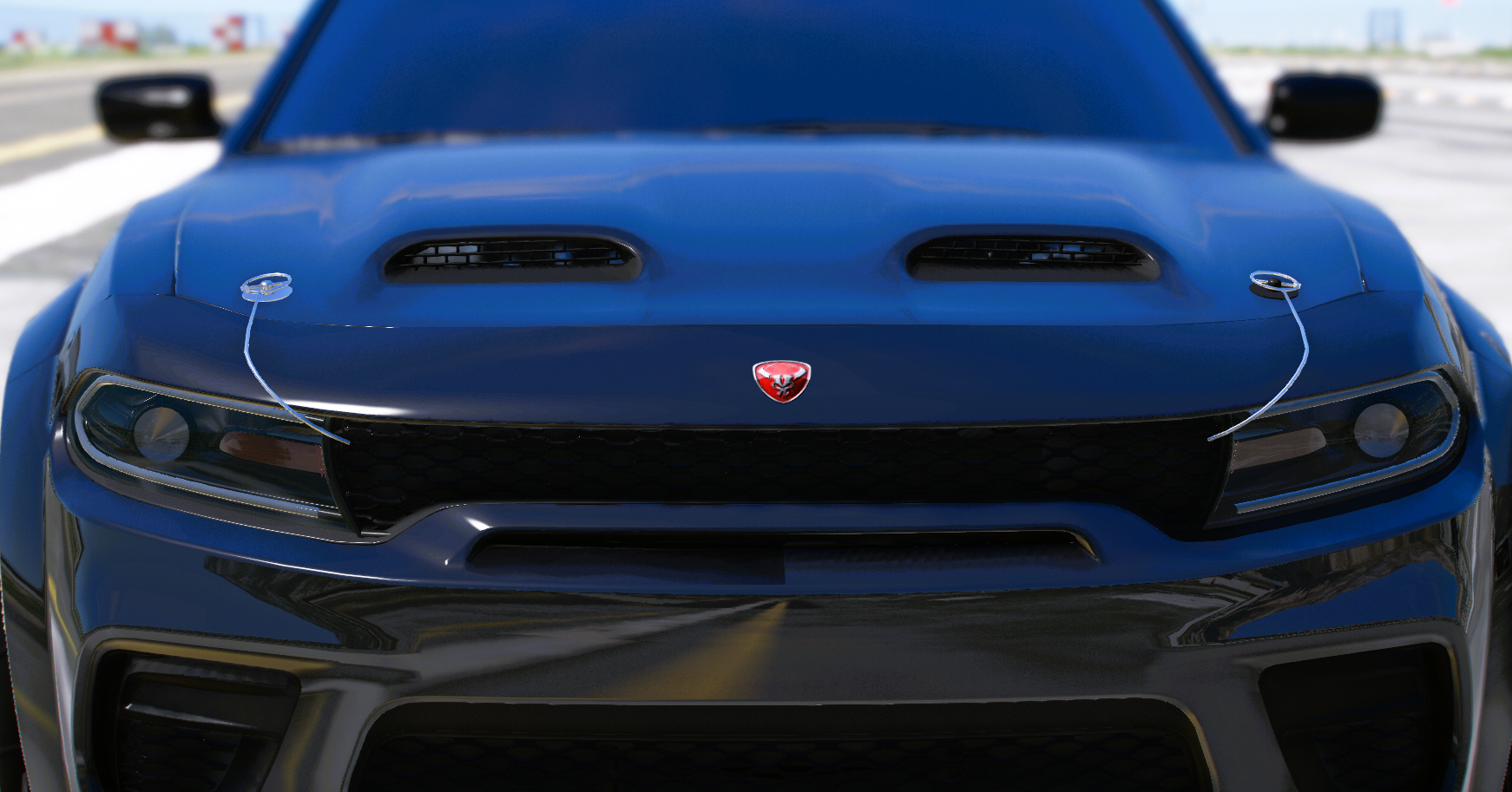 (Rebranded) 2023 Dodge Charger Hellcat Redeye Super Stock 1000HP Hennessey Performance Edition (Animated Sunroof)