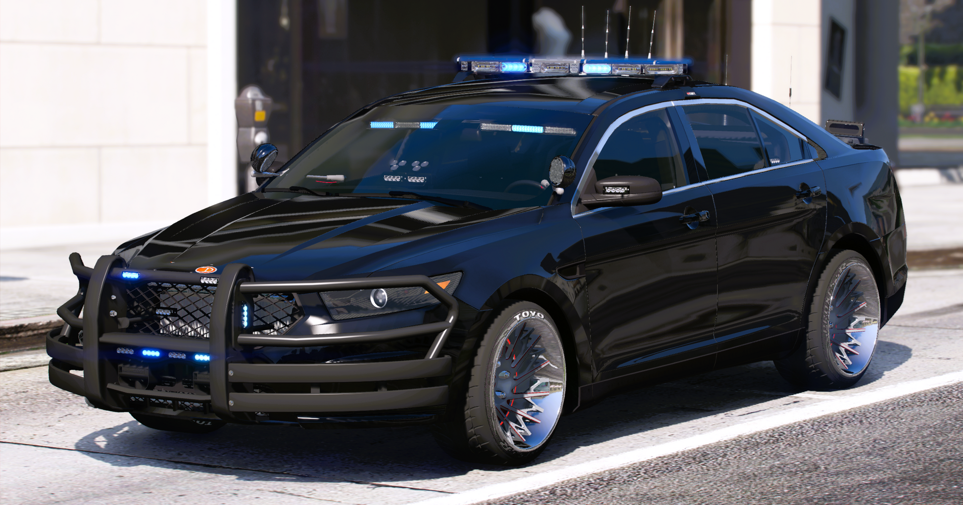 (Rebranded) Ford Taurus 2JZ Swapped PD (2 Liveries)