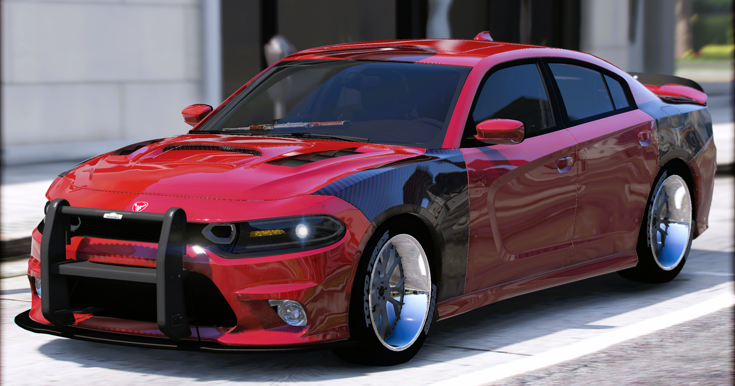 (Rebranded) Dodge Charger SRT SuperBee Scatpack On Forgiato Rims