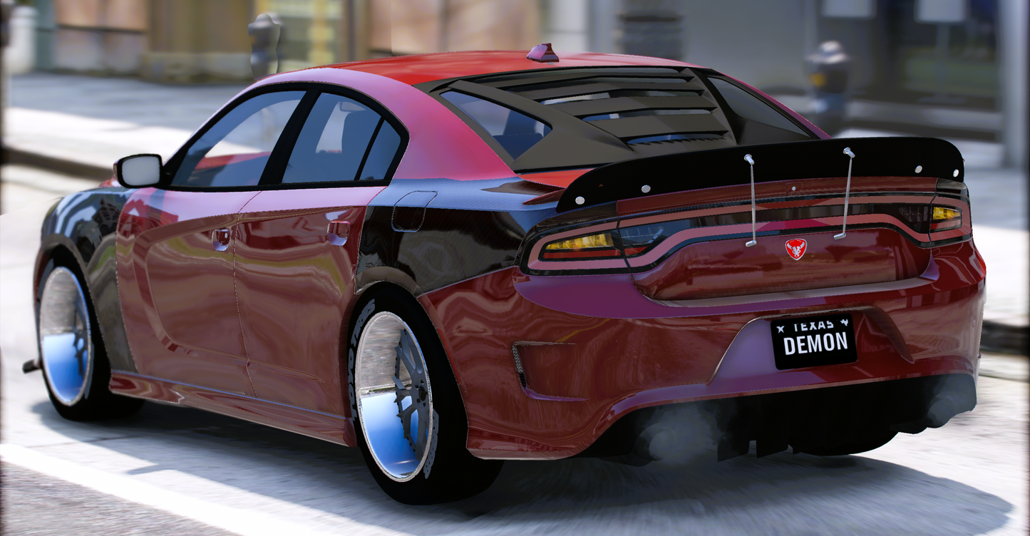 (Rebranded) Dodge Charger SRT SuperBee Scatpack On Forgiato Rims