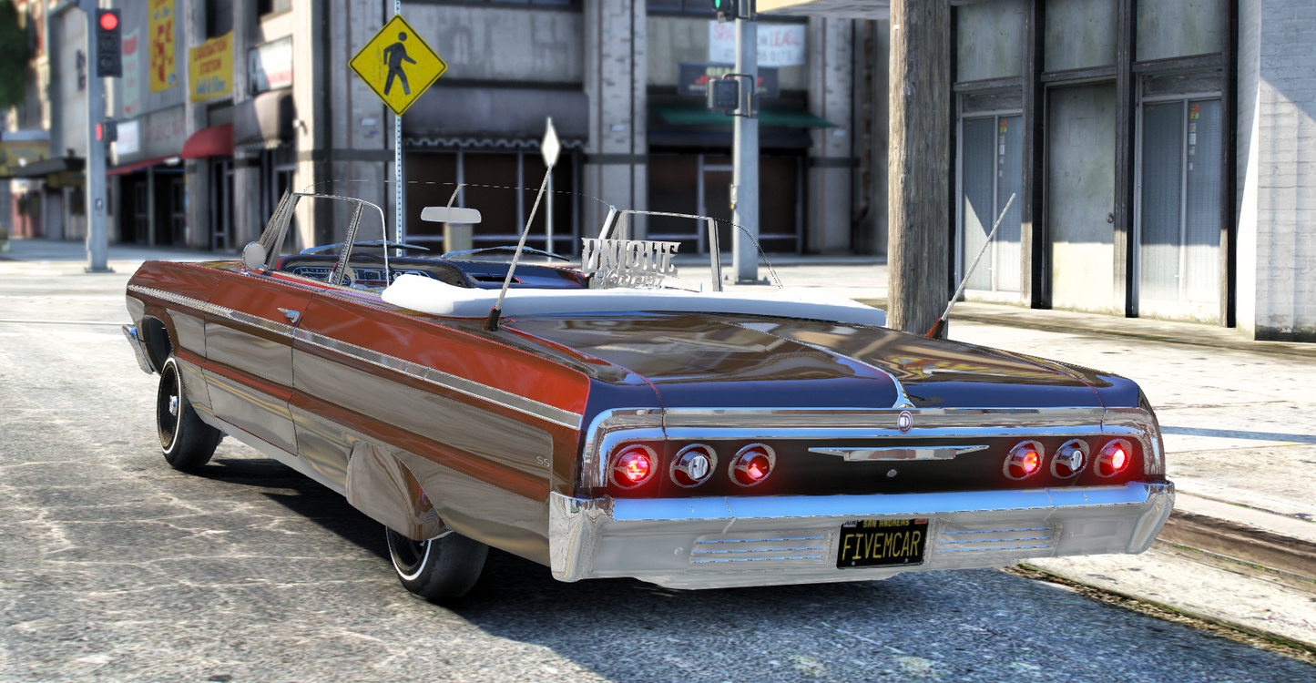 (Rebranded) 1964 Chevrolet Impal Lowrider (Working Hydraulic)