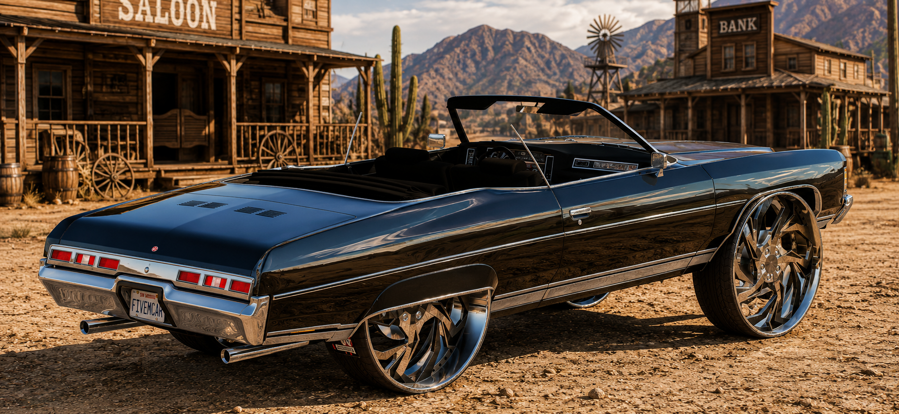 (Rebranded) 1973 Chevy Caprice Nip Donk