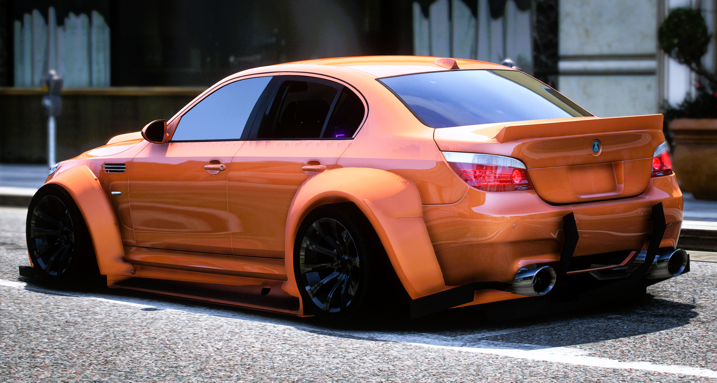 (Rebranded) BMW M5 E60 Drift Blood Widebody 6 Seater Slider