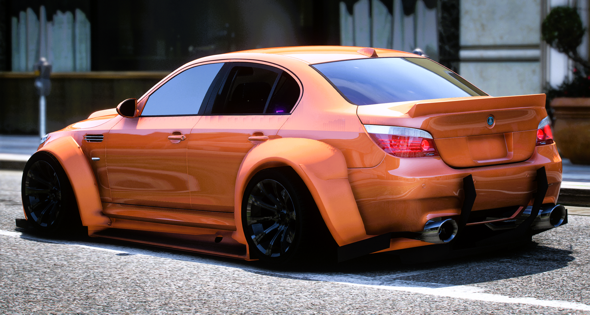 (Rebranded) BMW M5 E60 Drift Blood Widebody 6 Seater Slider