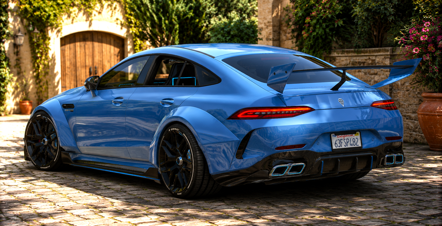 (Rebranded) Mercedes GT63 Beast Edition 6 Seater Slider
