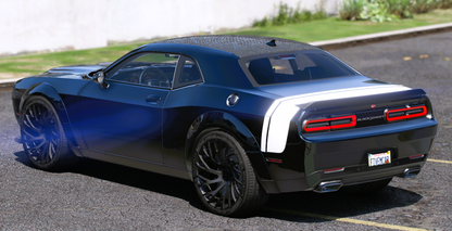 (Rebranded) Custom 2023 Dodge Challenger 1000HP Hellcat Redeye Black Ghost Edition On Forgiato Sincro's