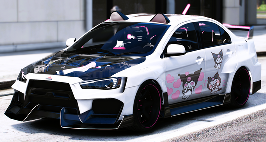 (Rebranded) Mitsubishi Lancer Evolution X FR-400 Pinky