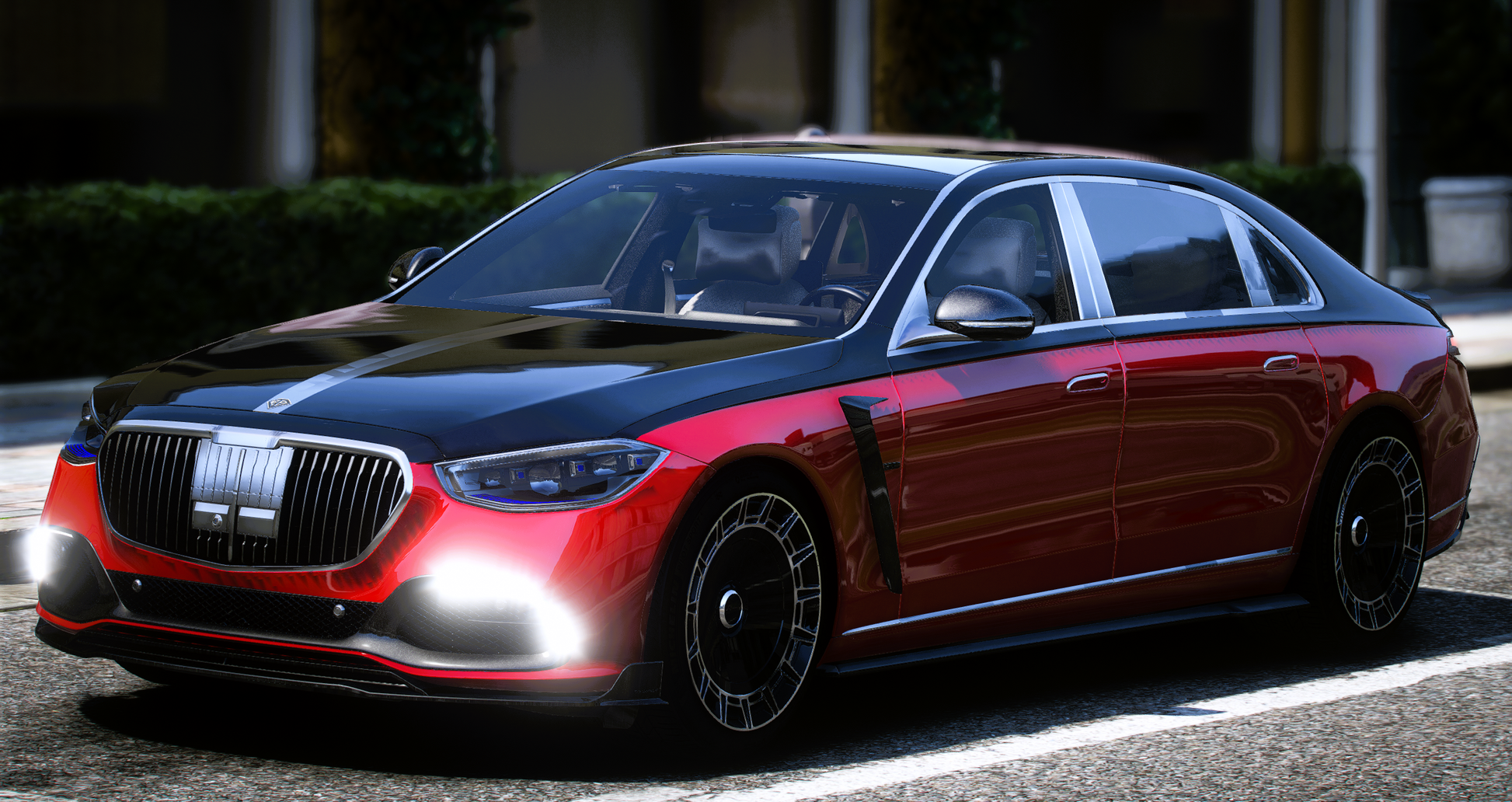 (Rebranded) Mercedes S580 Maybach Mansory LV Interior