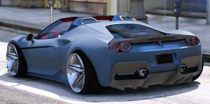 (Rebranded) Custom Ferrari J50 WideBody
