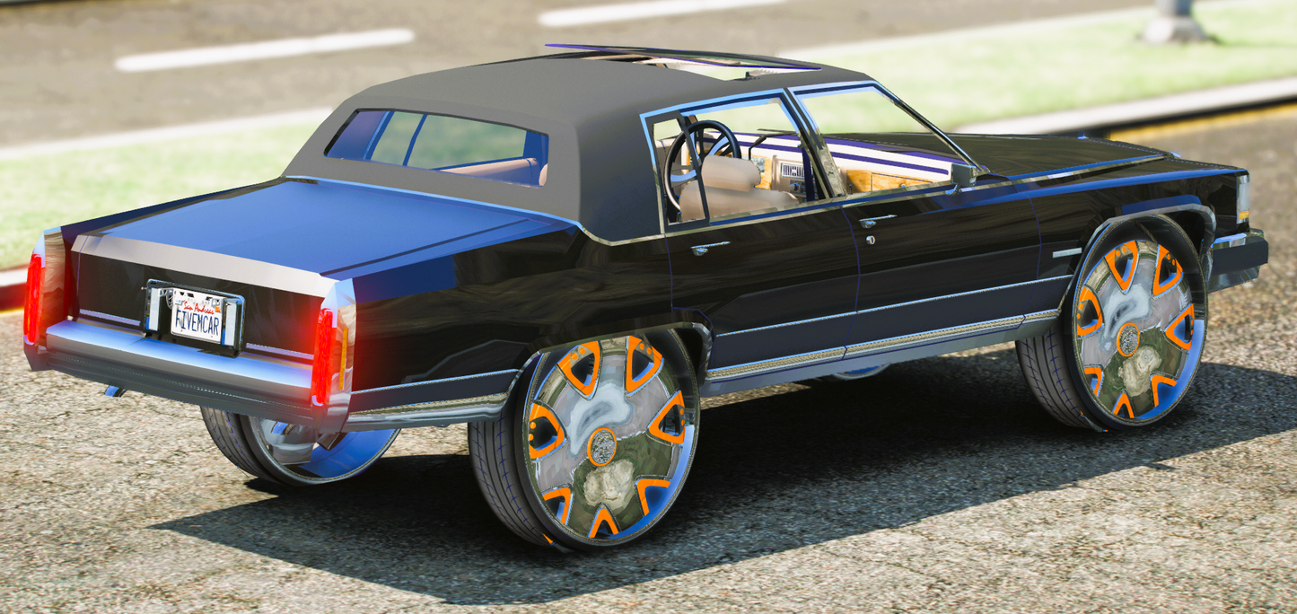 (Rebranded) Cadillac Fleetwood Donk Spiners 1988