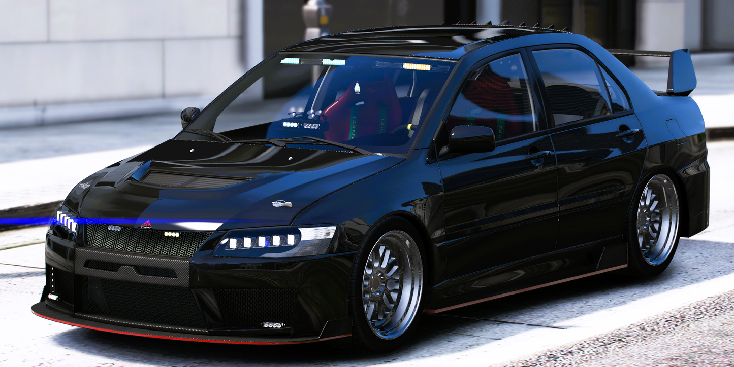 (Rebranded) Mitsubishi Lancer Evolution IX x HR Unmarked PD