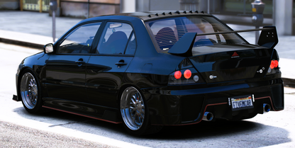 (Rebranded) Mitsubishi Lancer Evolution IX x HR Unmarked PD