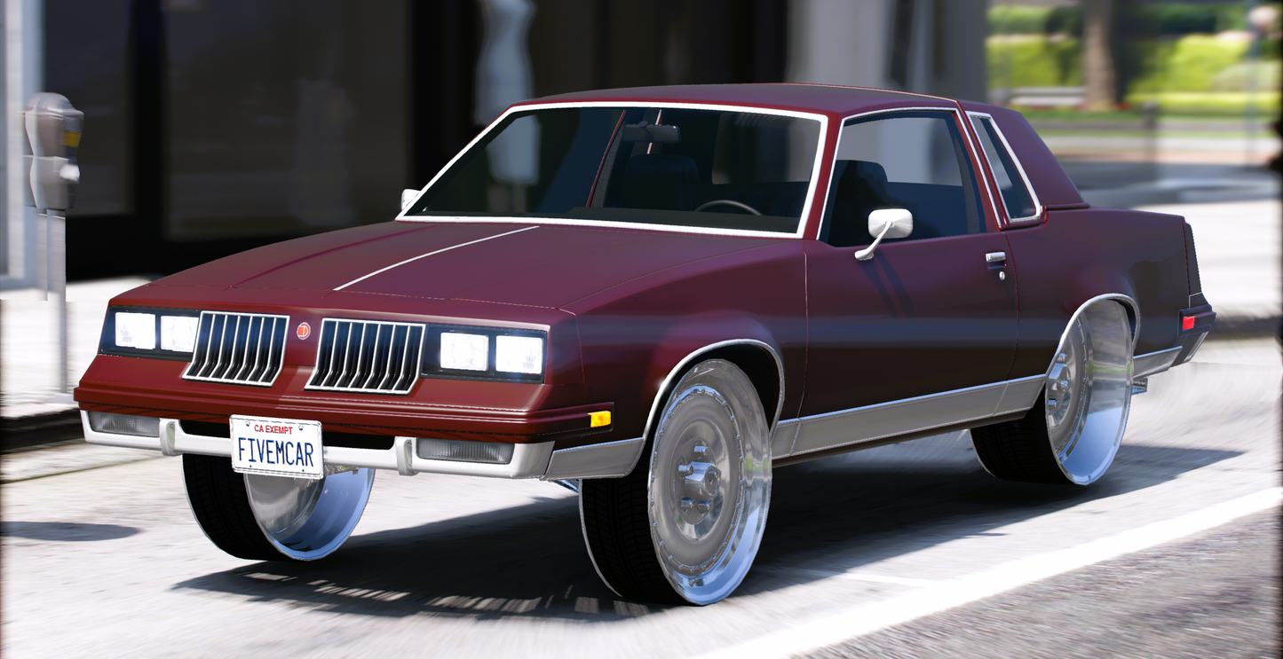 (Rebranded) Oldsmobile Cutlass 1984 Donk on Rucci