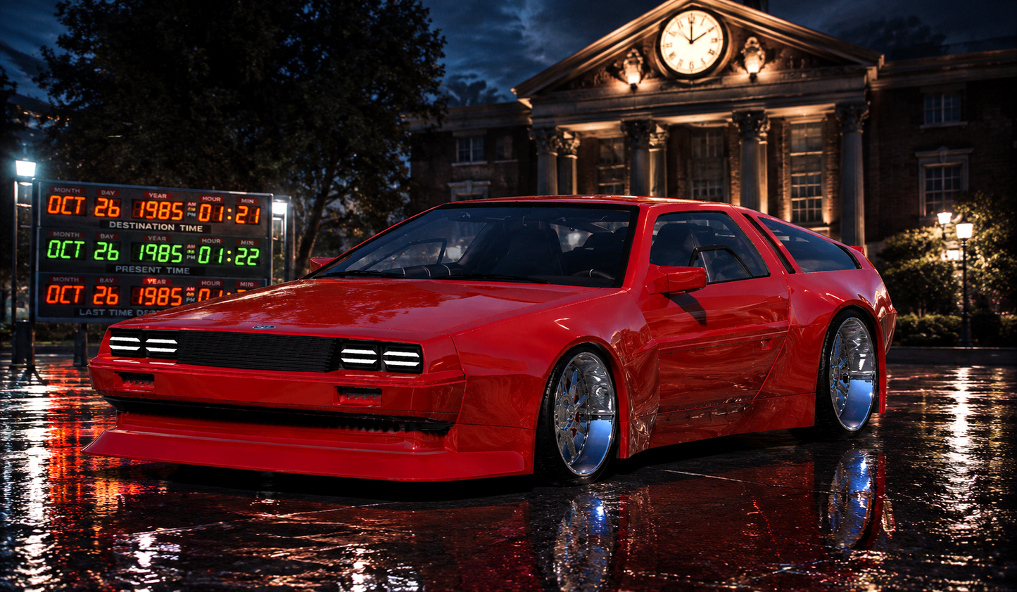 (Rebranded) 1982 DeLorean DMC-12 Widebody