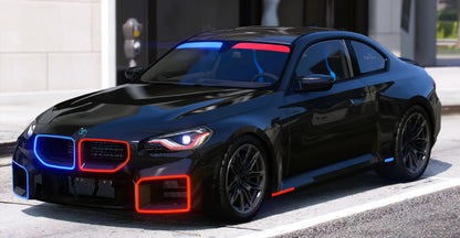 (Rebranded) BMW M2 Police Modern Lights