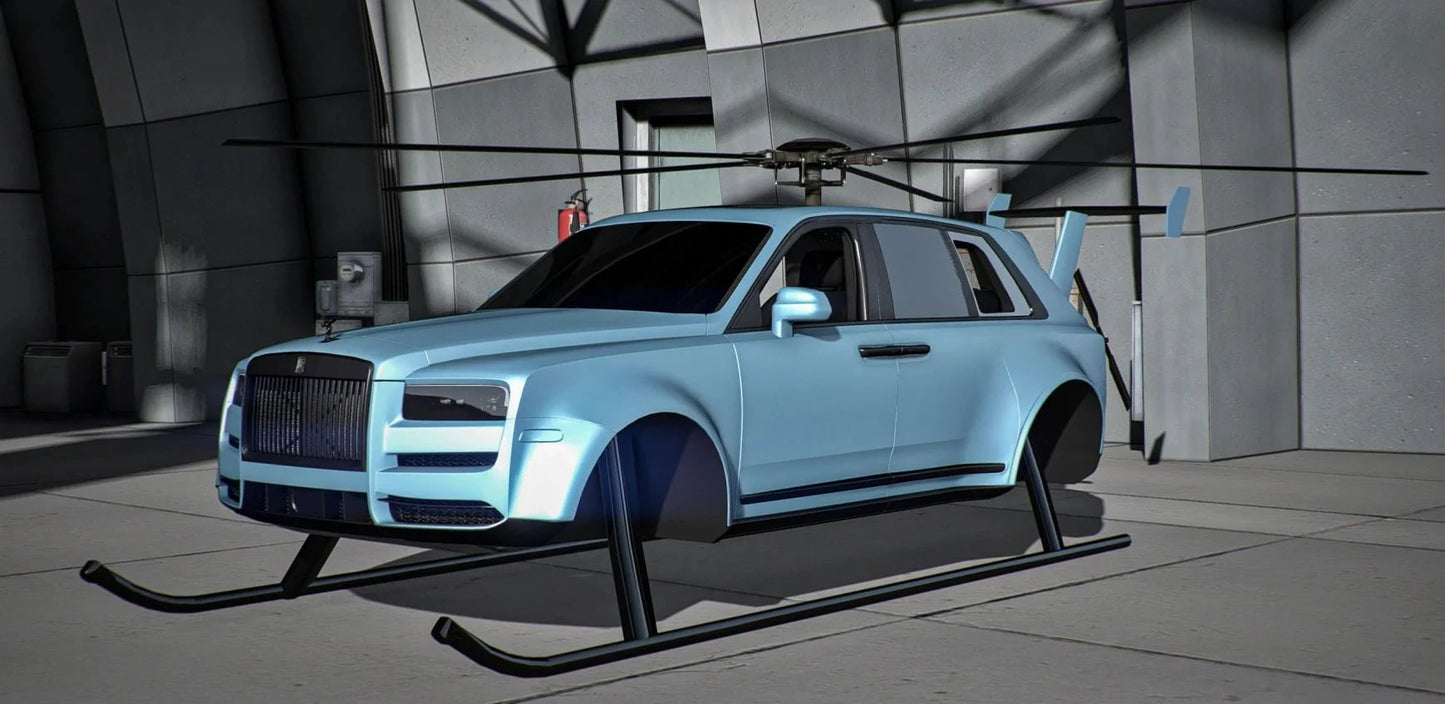 Rolls Royce Cullinan Helicopter | Heli Builds