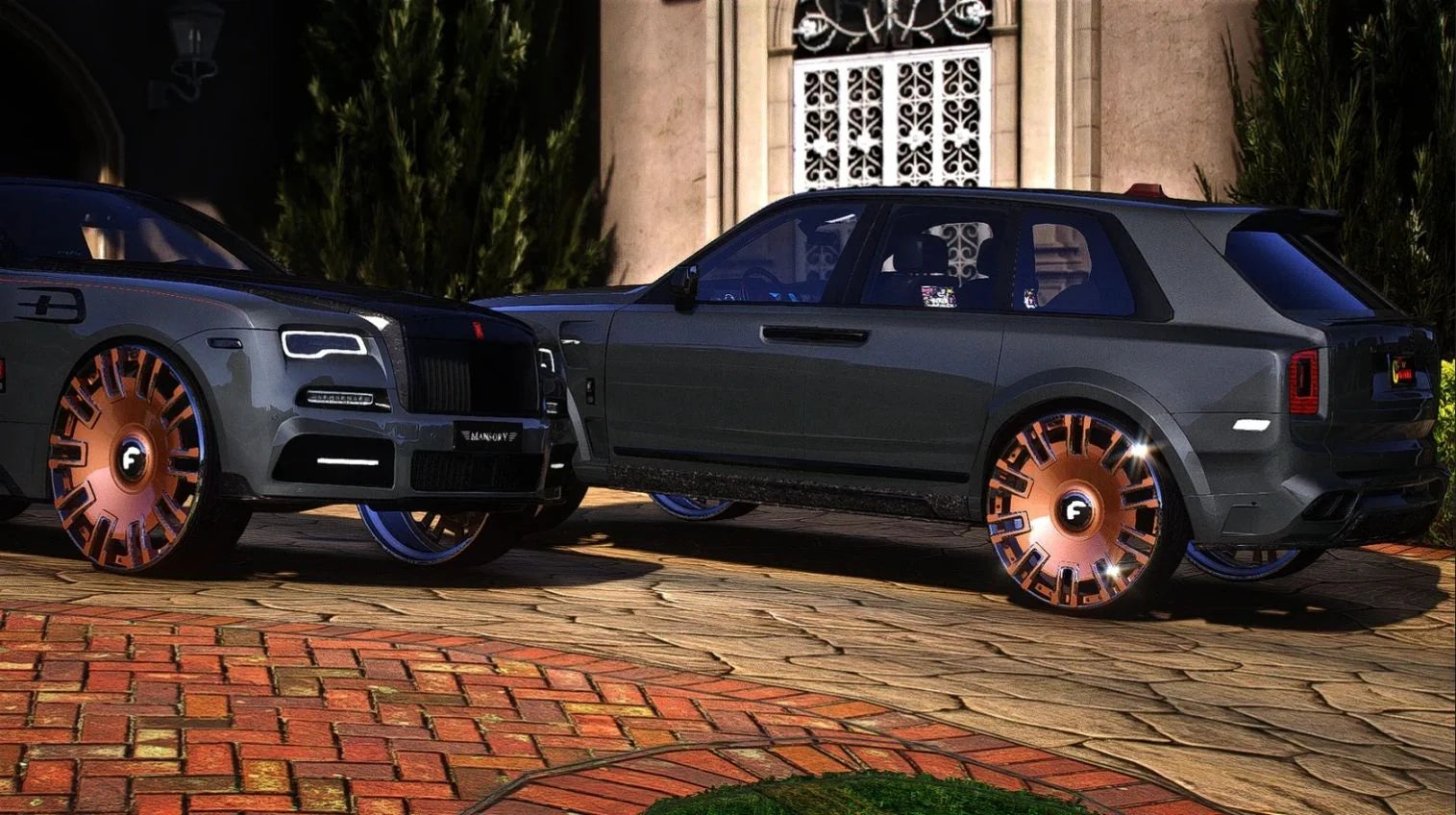 Rolls Royce Cullinan + Rolls Royce Dawn Mansory Pack | PNUT Customs