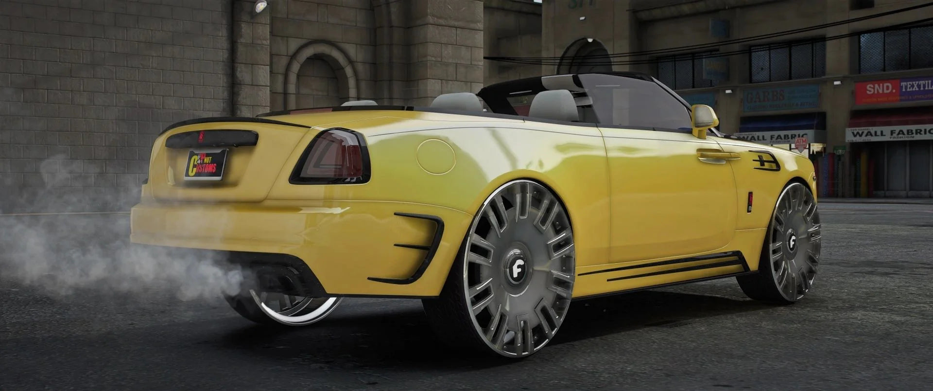 Rolls Royce Down Mansory Donk [Animation Roof] | PNUT Customs