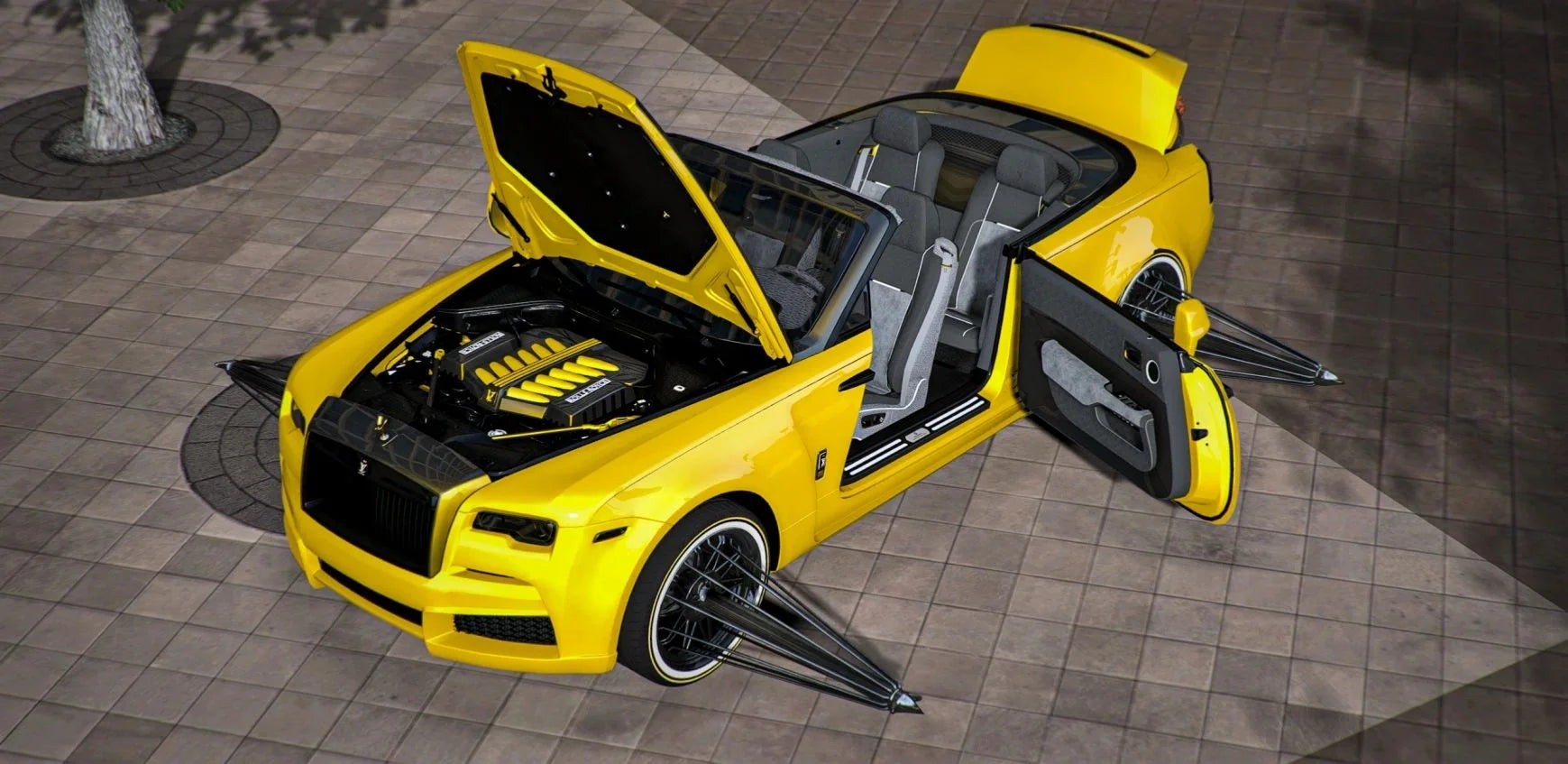 Rolls Royce Dawn Slab | DDC Cars
