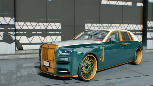 Rolls Royce Phantom VIII Donk Armored  and 6 Seater