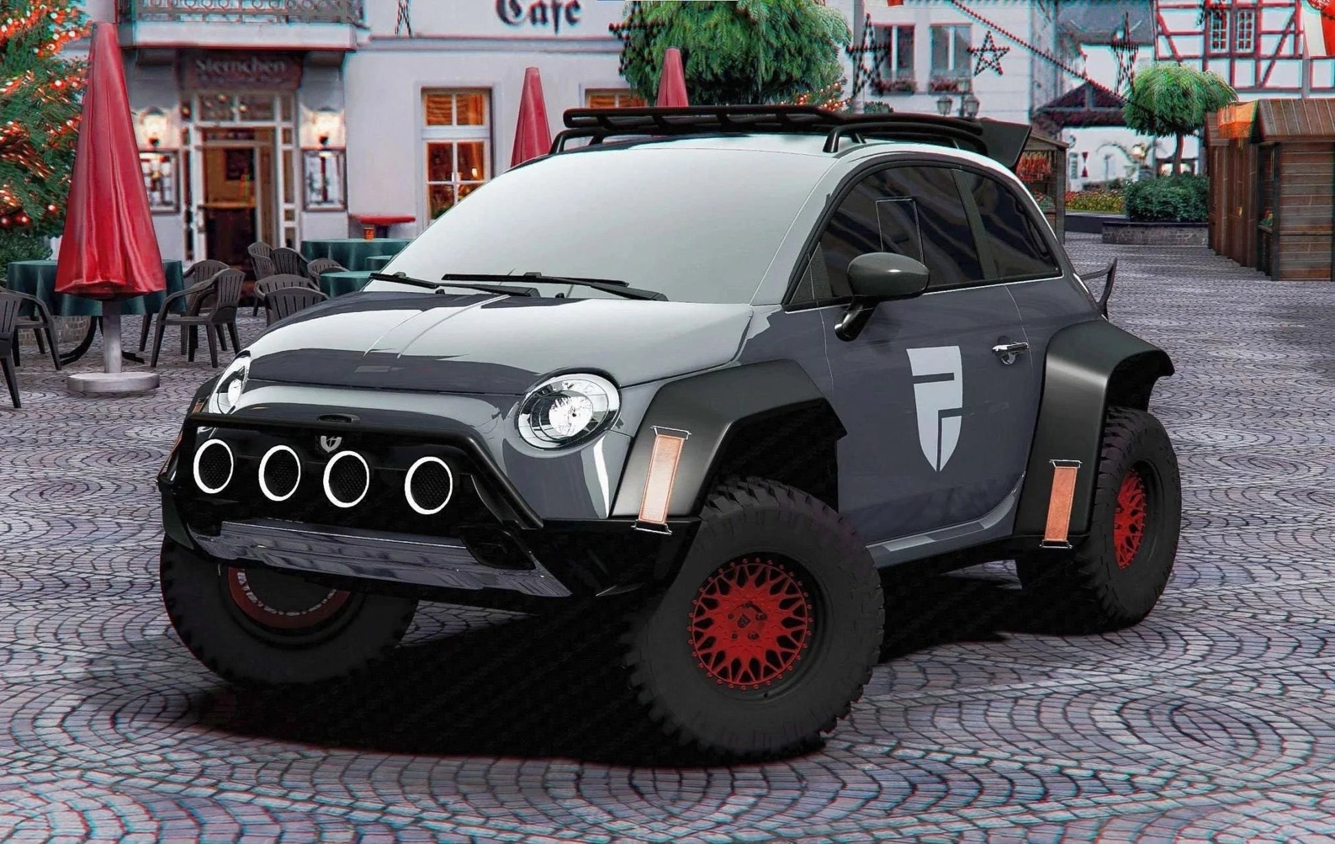 Rain Prisk Fiat 500 | Wilos Garage