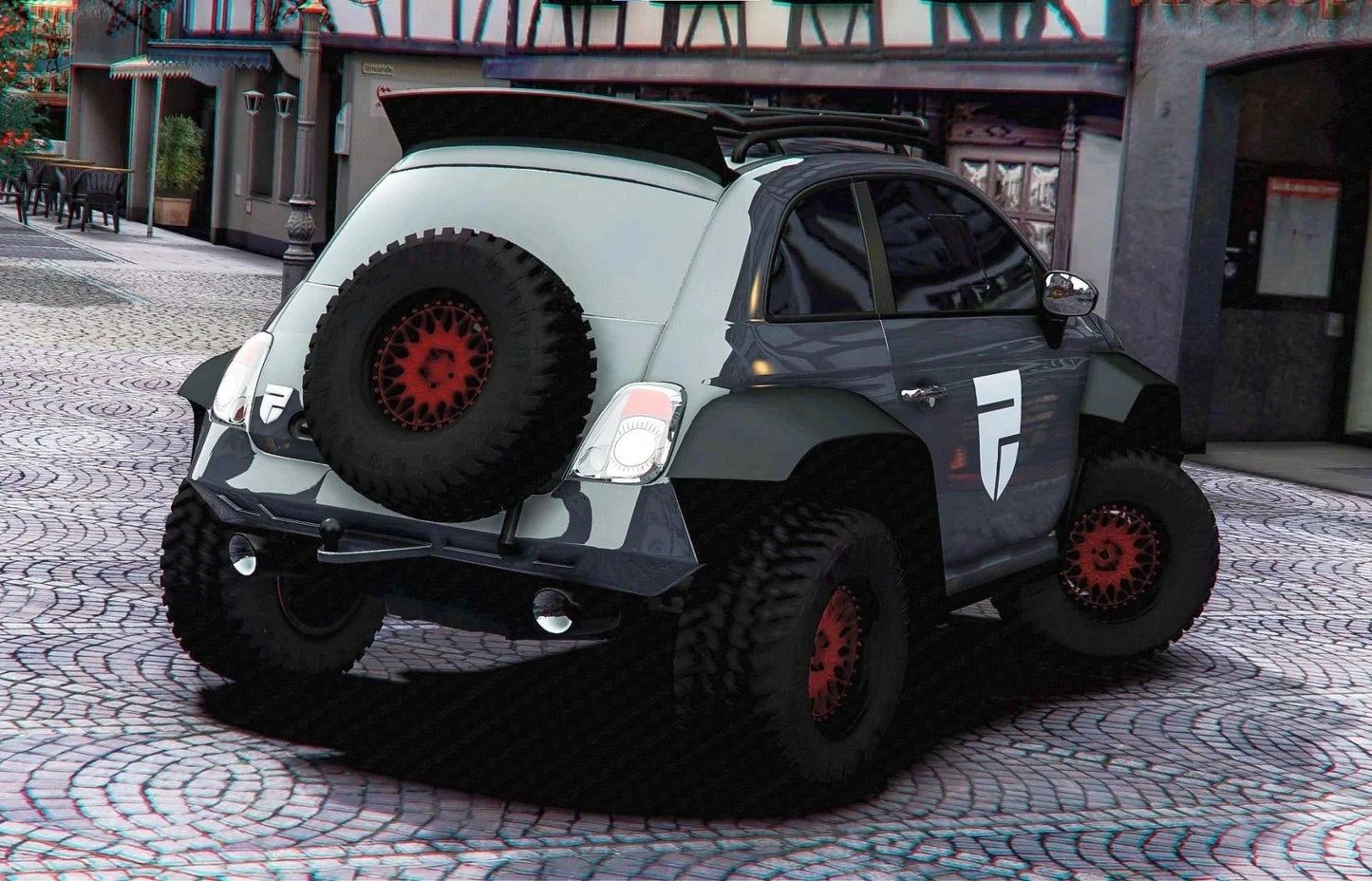 Rain Prisk Fiat 500 | Wilos Garage