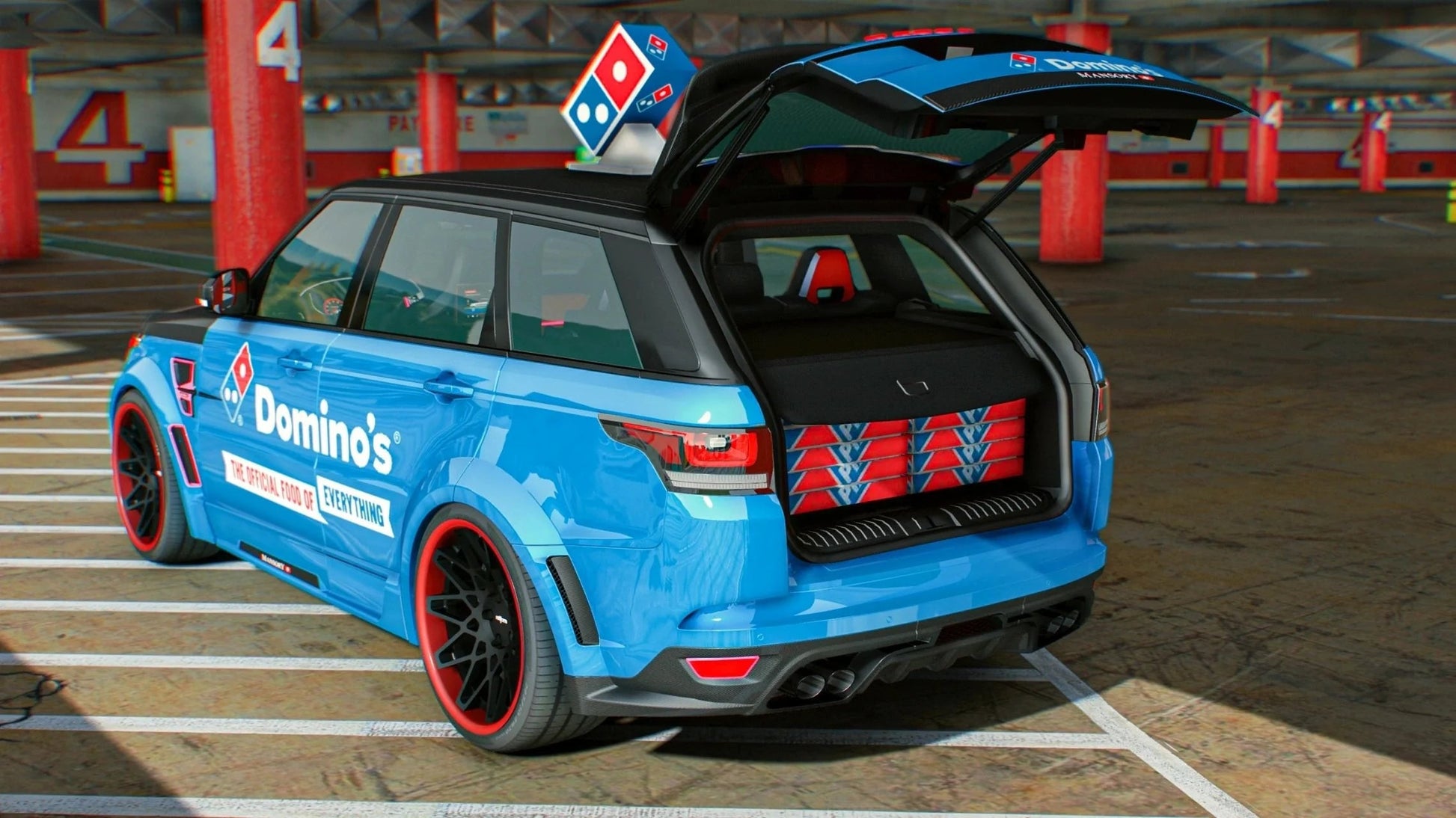 Range Rover Sport SVR Piza | Wallace