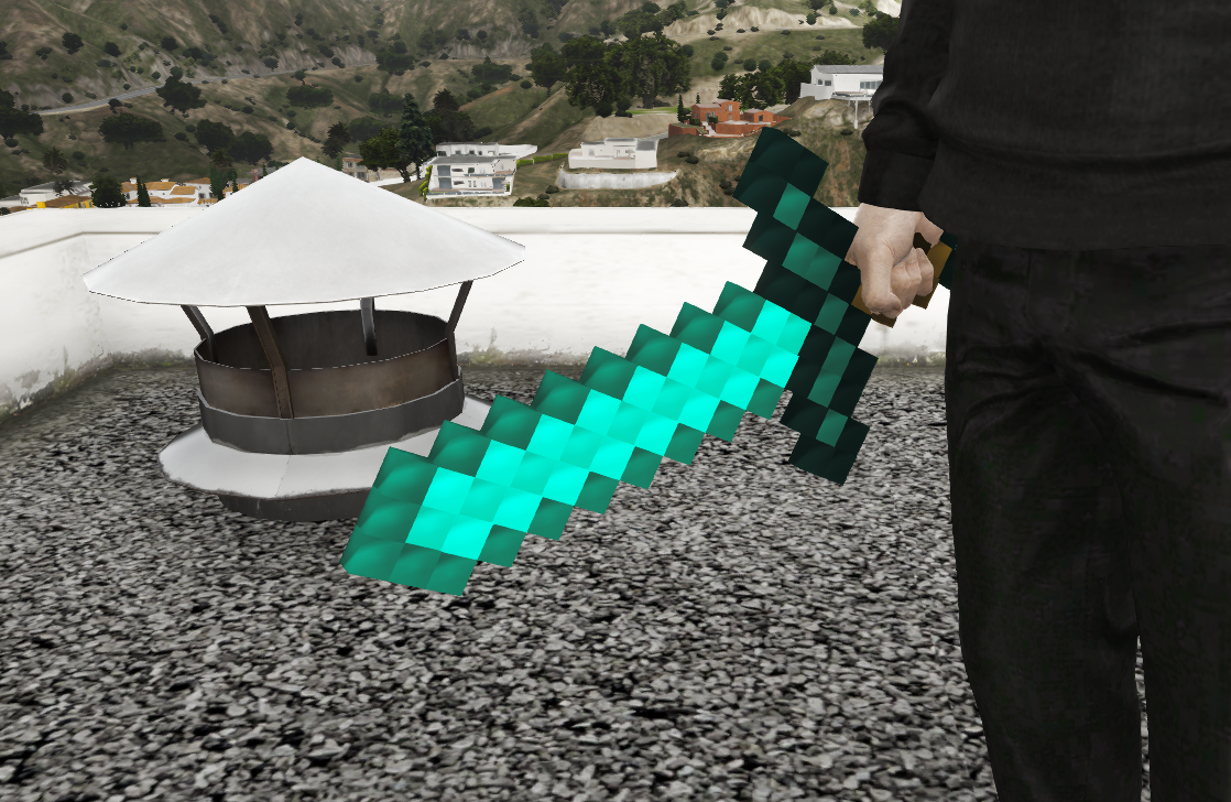 Pixel Diamond Blade
