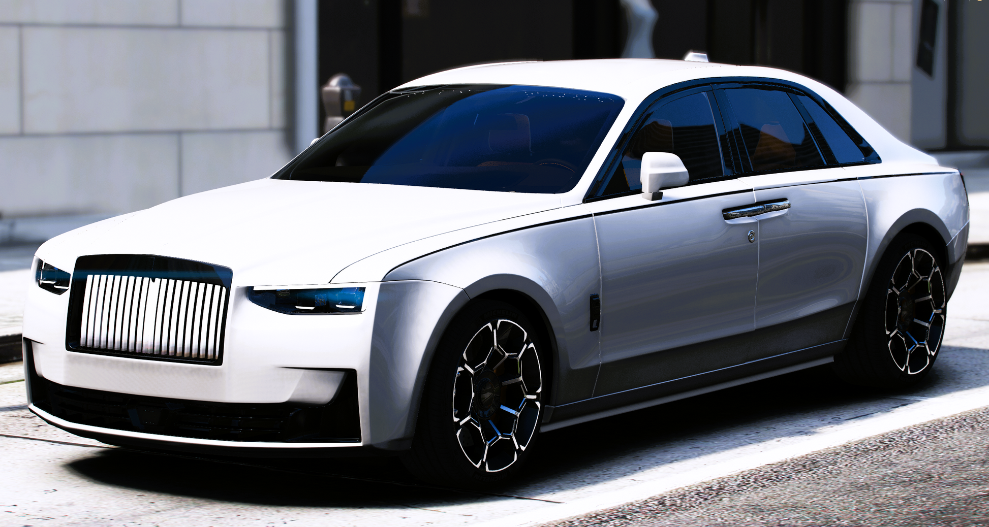 (Rebranded) 2025 Rolls Royce Ghost Black Badge (Animated Spirit Of Ecstasy)