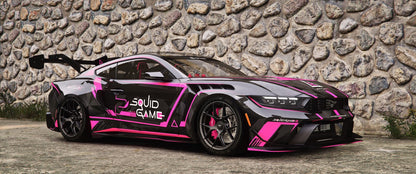 SQUID GAME - FORD MUSTANG GTD 2025 [Animated Lights] | Game's Cafe