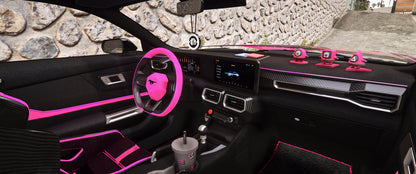 SQUID GAME - FORD MUSTANG GTD 2025 [Animated Lights] | Game's Cafe
