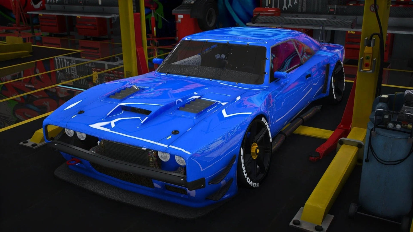 Swap Dodge Charger 70`s 2JZ Turbo + Extras + Carbon Details | Performance Build