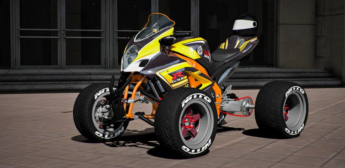 Suzuki GSX-R Quad (7 Liveries) | Elite Shifters
