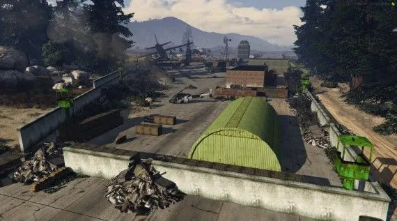  Sandy Airfield Apocalypse (Airport)