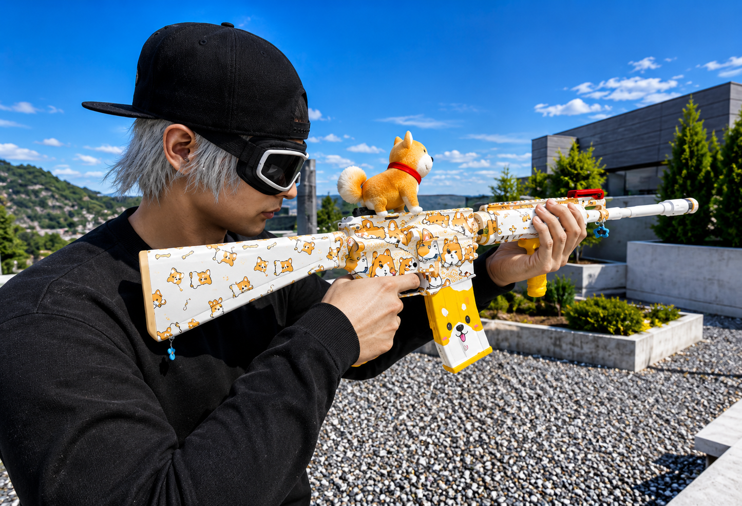 "Shiba Blaster"