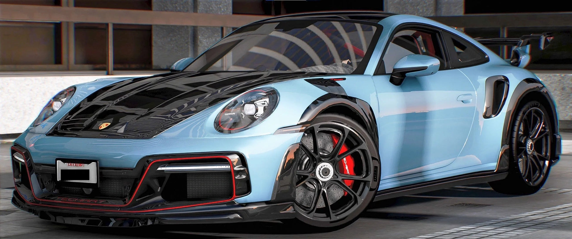 Techart Porsche 911 GT 2023 V2 | Chino Garage