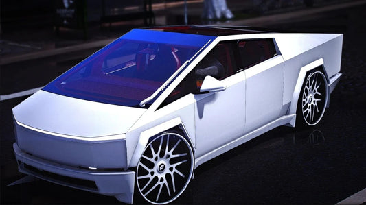 Tesla Cybertruck on Forgiatos | PNUT Customs