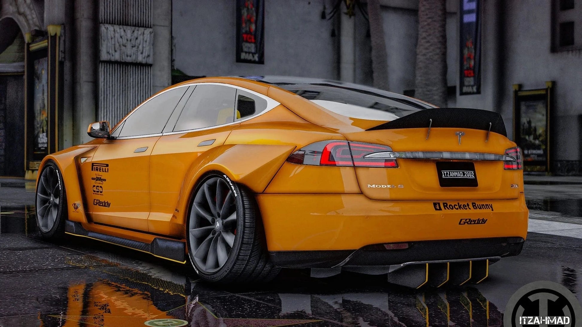 Tesla Design X [Animated Lights] | Itzahmah_2002