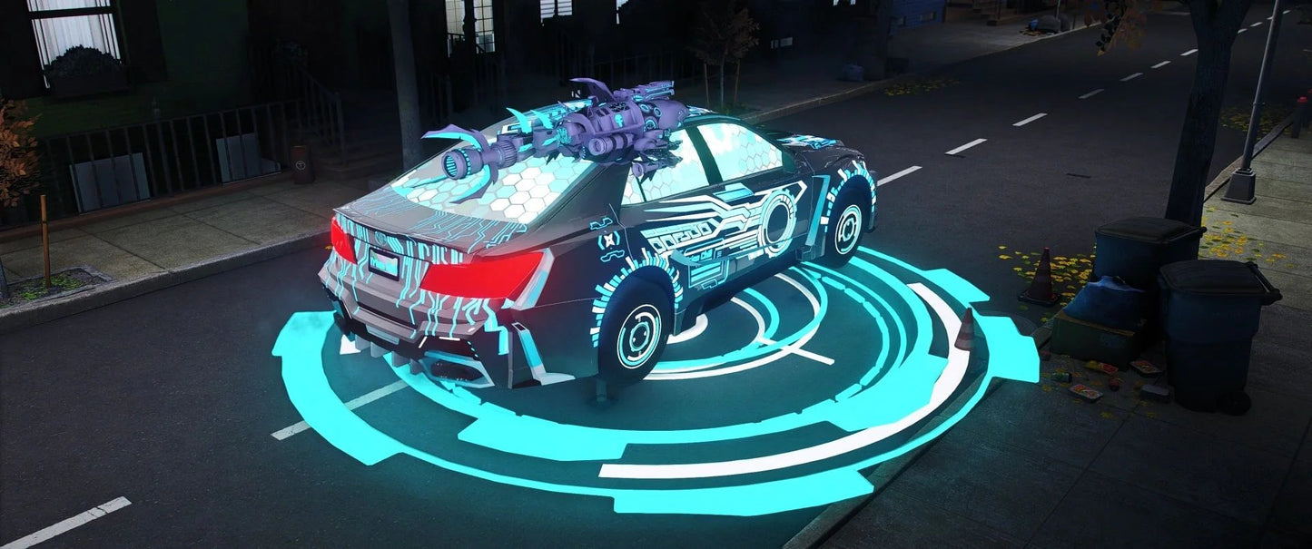 Toyota Crown Shark Mecha [Dinamic Lights] | Neo Designs