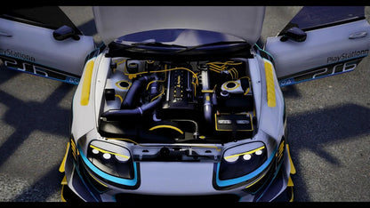 Toyota Supra A90 Hycade PS6 Edition Animated Lights [+100 Tuning Parts] | Port Baek