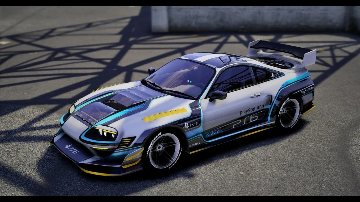 Toyota Supra A90 Hycade PS6 Edition Animated Lights [+100 Tuning Parts] | Port Baek