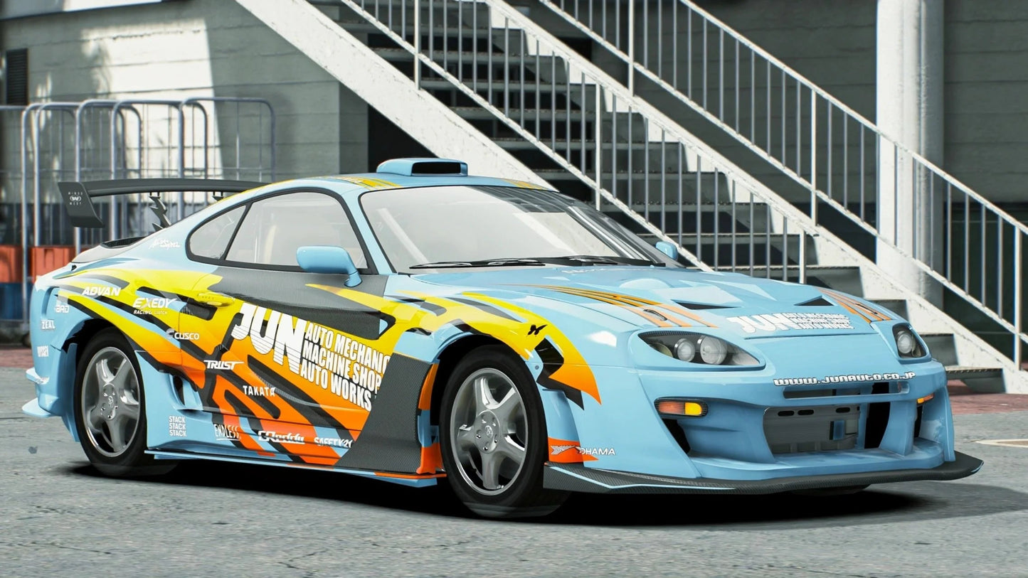 Toyota Supra Mk4 (200 Tuning Parts + 18 Livery) | DirkK4