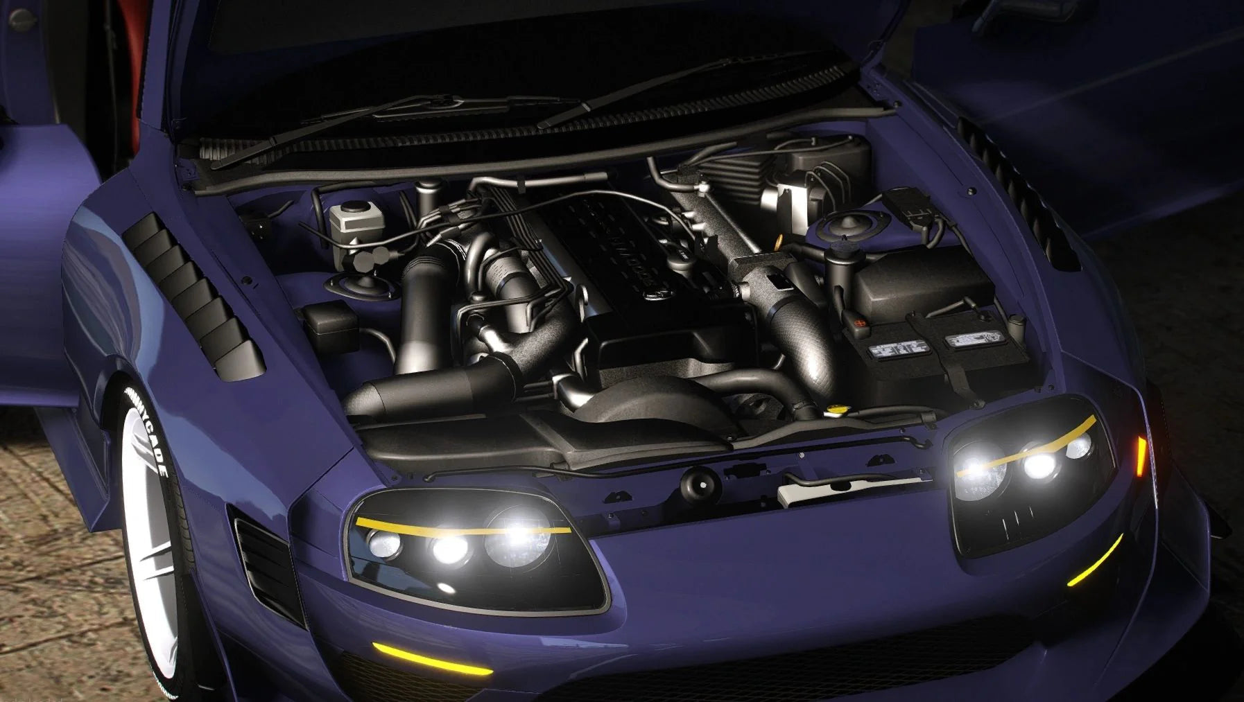 Toyota Supra MK4 Stage2 Hycade | Adan