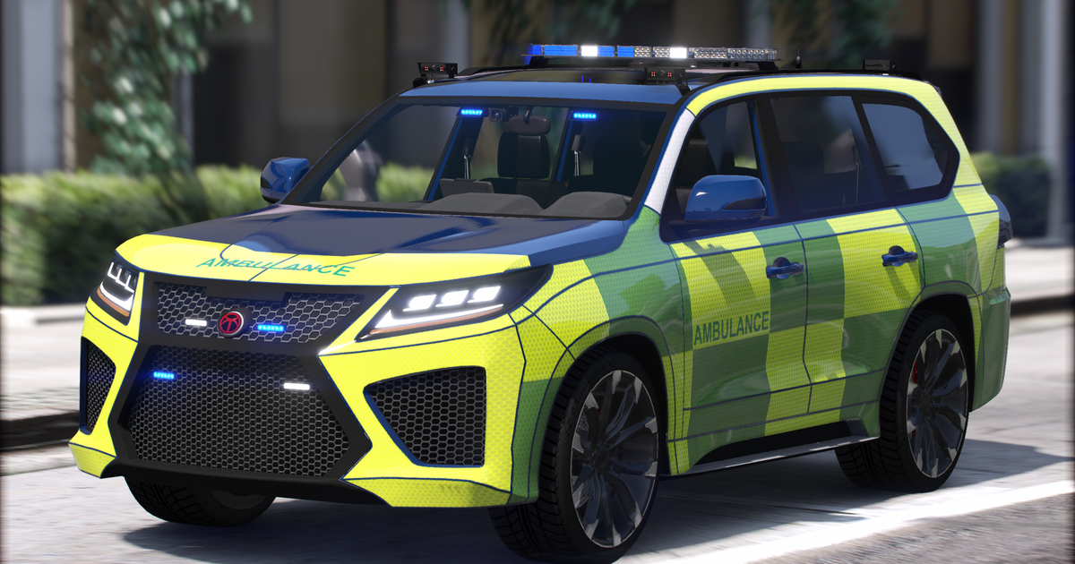 (Lore-Friendly) Gallivanter Vanguard Ambulance EMS