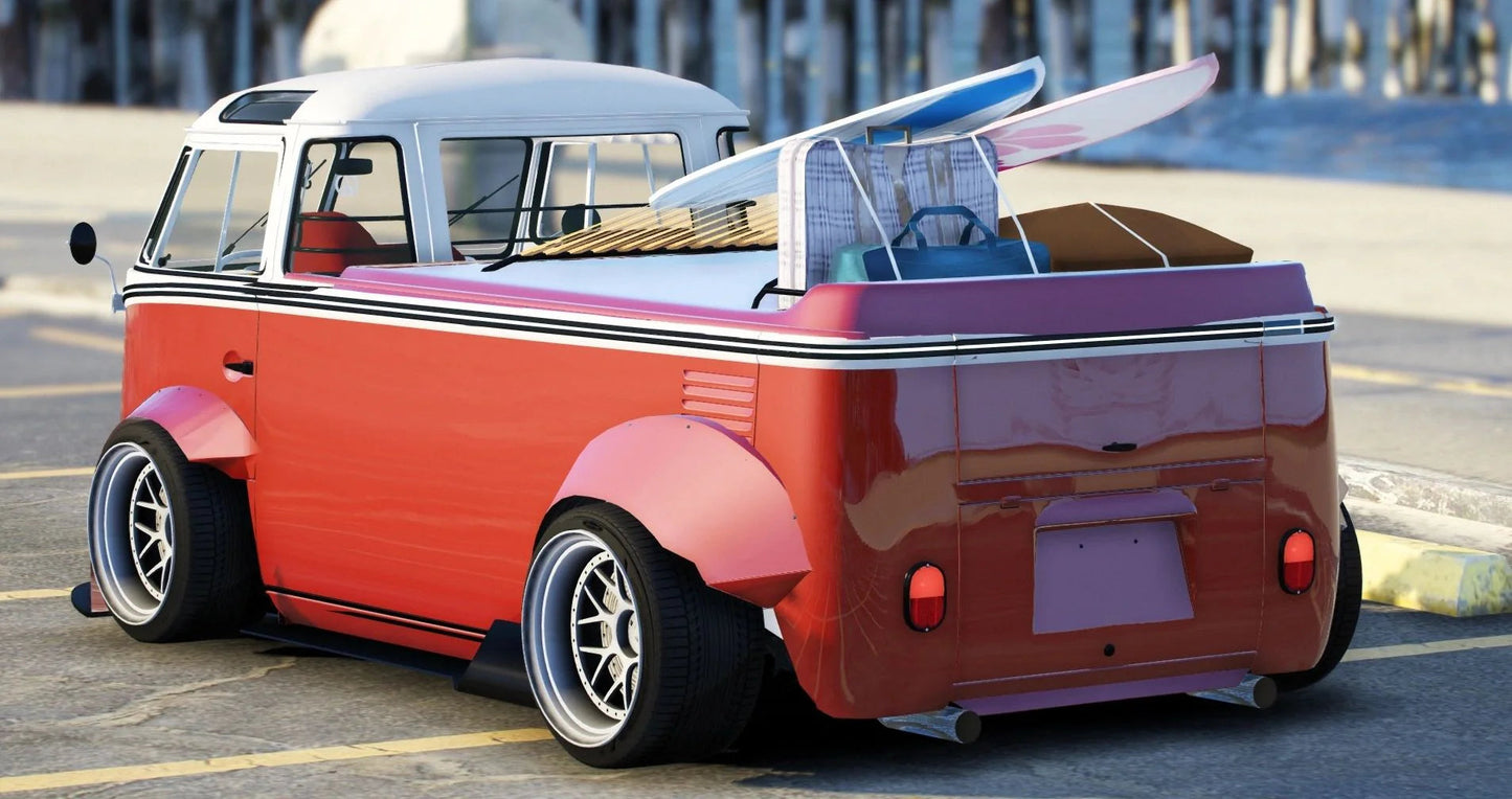 (Unbranded) Volkswagen Bus Widebody RYG | Hamada