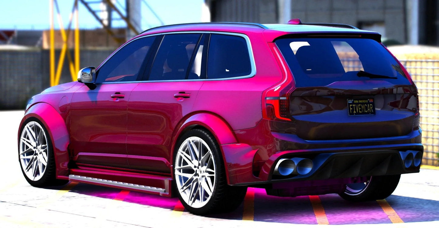 (Unbranded) Volvo XC90 Widebody Custom 2022 (Armored ) | SM Customs | Performance Build