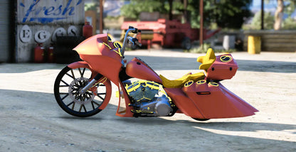 Custom Show Bagger Motorcycle | WC