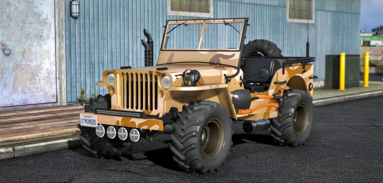(Unbranded) Willy's MB Jeep Off-Road | BCF Customs