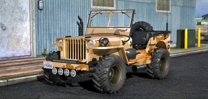 (Unbranded) Willy's MB Jeep Off-Road | BCF Customs