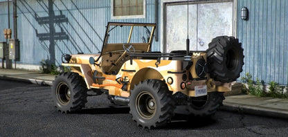 (Unbranded) Willy's MB Jeep Off-Road | BCF Customs